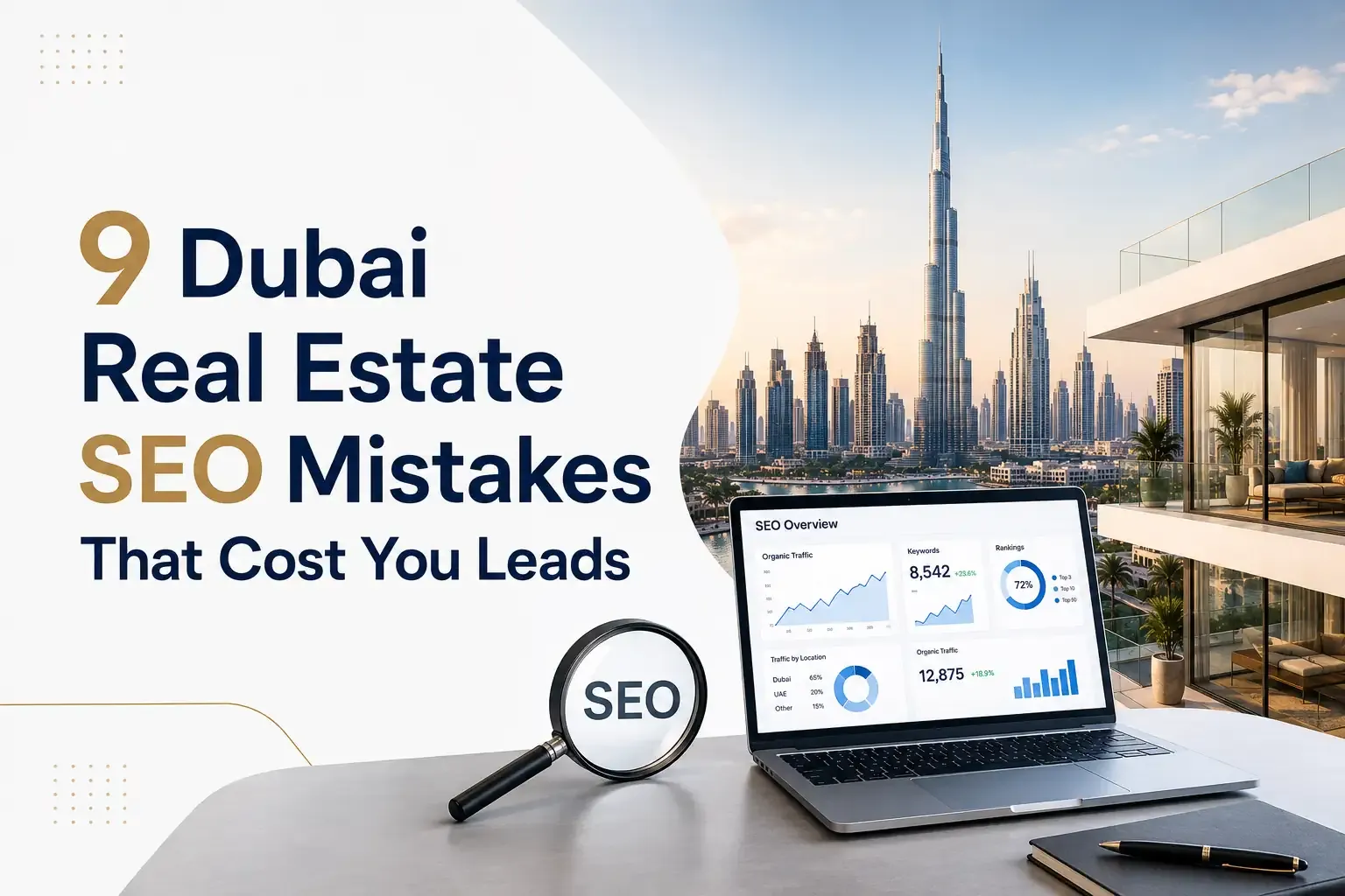 9 Dubai Real Estate SEO Mistakes That Cost You Leads