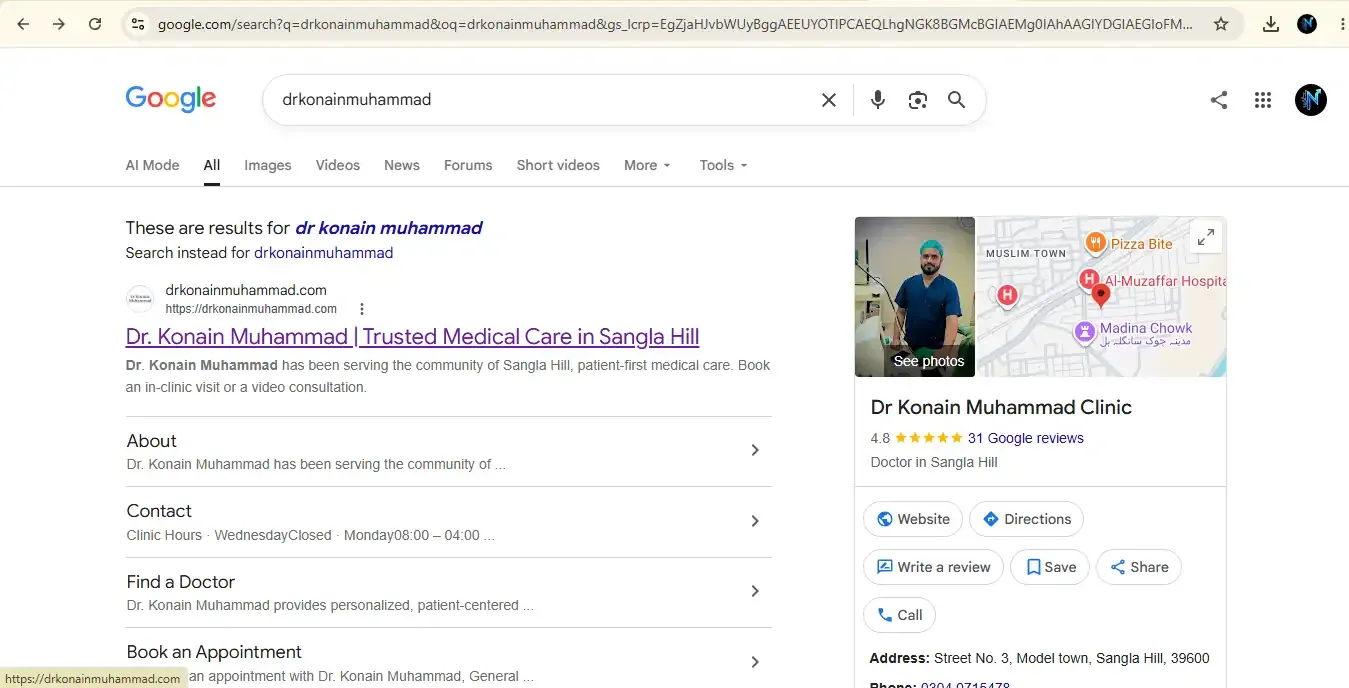 Google Listing